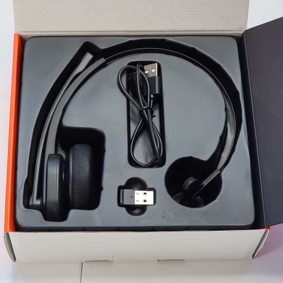 TaoTronics Bluetooth Headset with Microphone, Wireless Headset with USB Adapter - Picture 2 of 11